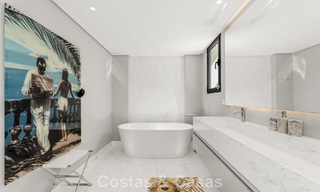 Modernist, single-story luxury villa for sale just steps from the beach east of Marbella center 786795 