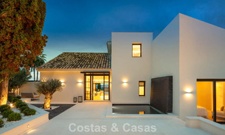 Modernized family villa for sale in a desirable golf setting in Nueva Andalucia, Marbella 786803 
