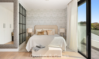 Modernized family villa for sale in a desirable golf setting in Nueva Andalucia, Marbella 786807 