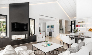 Modernized family villa for sale in a desirable golf setting in Nueva Andalucia, Marbella 786823 