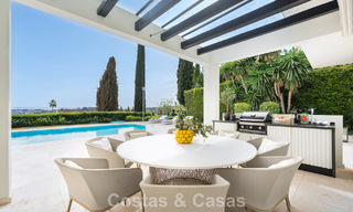 Modernized family villa for sale in a desirable golf setting in Nueva Andalucia, Marbella 786825 