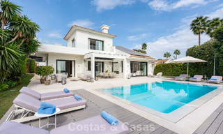 Modernized family villa for sale in a desirable golf setting in Nueva Andalucia, Marbella 786828 
