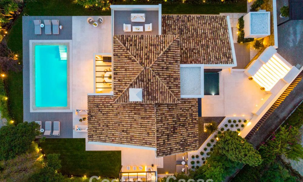 Modernized family villa for sale in a desirable golf setting in Nueva Andalucia, Marbella 786838