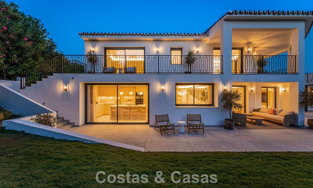 Luxuriously renovated villa with sea views for sale on Marbella's Golden Mile 786883