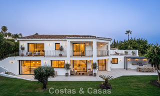 Luxuriously renovated villa with sea views for sale on Marbella's Golden Mile 786936 