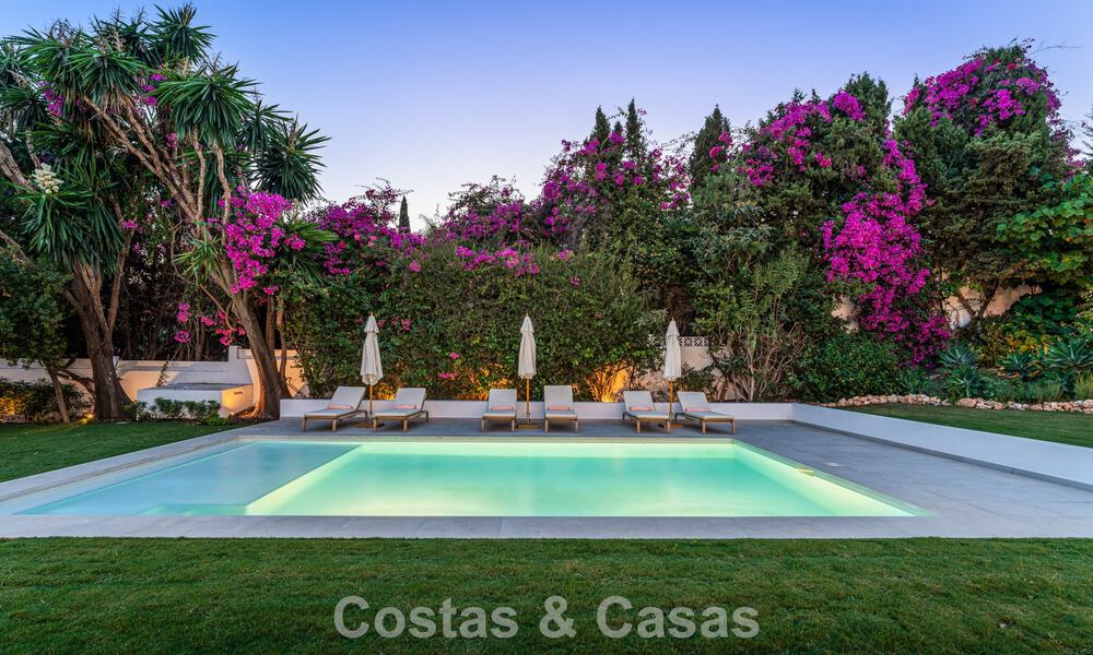 Luxuriously renovated villa with sea views for sale on Marbella's Golden Mile 786939