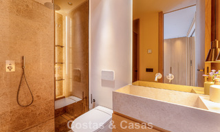 Contemporary duplex penthouse for sale in a gated urbanization on Marbella's prestigious Golden Mile 786968 