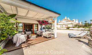 Contemporary duplex penthouse for sale in a gated urbanization on Marbella's prestigious Golden Mile 786973 