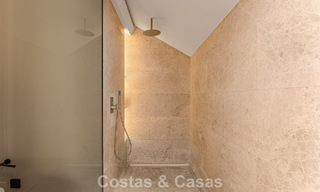 Contemporary duplex penthouse for sale in a gated urbanization on Marbella's prestigious Golden Mile 786981 