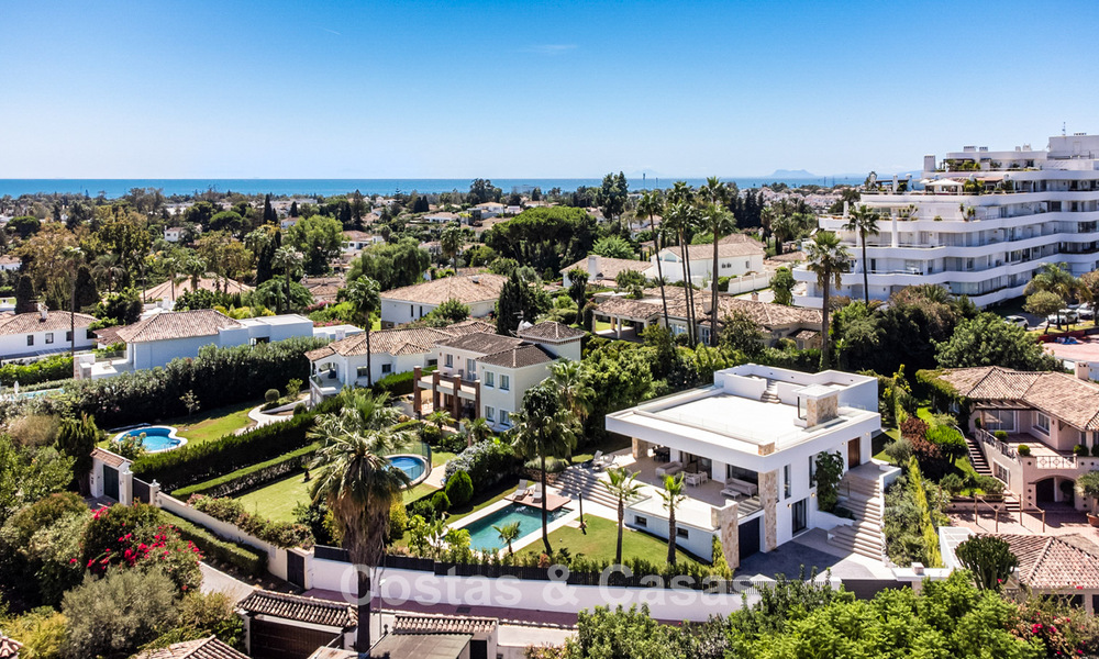 Modern Mediterranean luxury villa for sale close to all amenities in Guadalmina and San Pedro, Marbella 786872