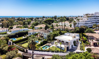 Modern Mediterranean luxury villa for sale close to all amenities in Guadalmina and San Pedro, Marbella 786872 