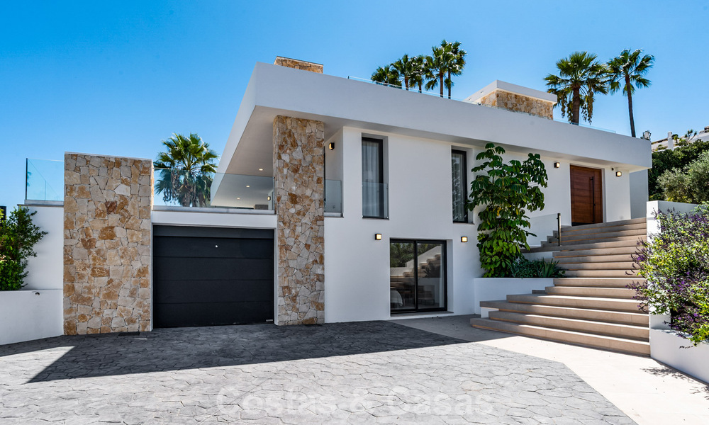 Modern Mediterranean luxury villa for sale close to all amenities in Guadalmina and San Pedro, Marbella 786877