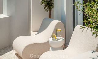 Contemporary renovated penthouse with private pool and panoramic sea views for sale on Marbella's Golden Mile 787001 