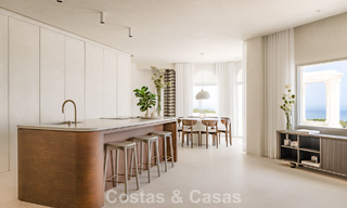 Contemporary renovated penthouse with private pool and panoramic sea views for sale on Marbella's Golden Mile 787007 