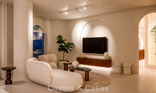 Contemporary renovated penthouse with private pool and panoramic sea views for sale on Marbella's Golden Mile 787014 