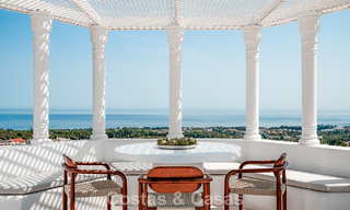 Contemporary renovated penthouse with private pool and panoramic sea views for sale on Marbella's Golden Mile 787018 