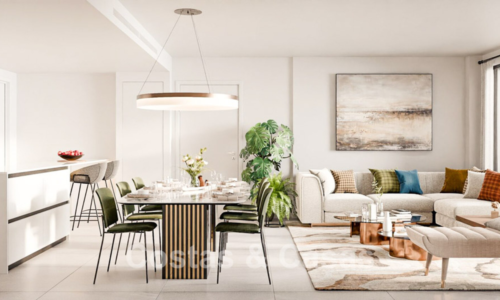 Launch! Off-plan, innovative apartments for sale with sea views in the hills of Marbella East 787030