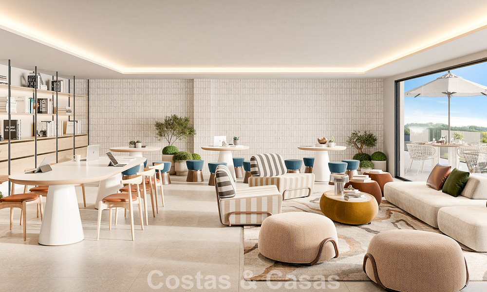 Launch! Off-plan, innovative apartments for sale with sea views in the hills of Marbella East 787031