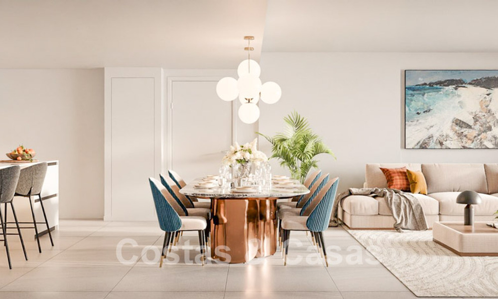 Launch! Off-plan, innovative apartments for sale with sea views in the hills of Marbella East 787032