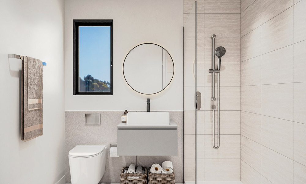 Launch! Off-plan, innovative apartments for sale with sea views in the hills of Marbella East 787035