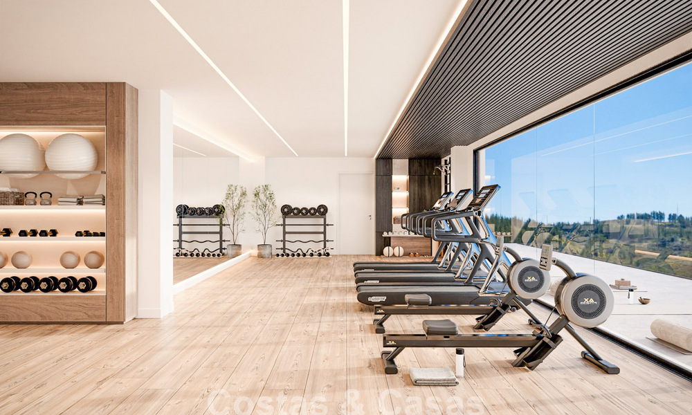 Launch! Off-plan, innovative apartments for sale with sea views in the hills of Marbella East 787037