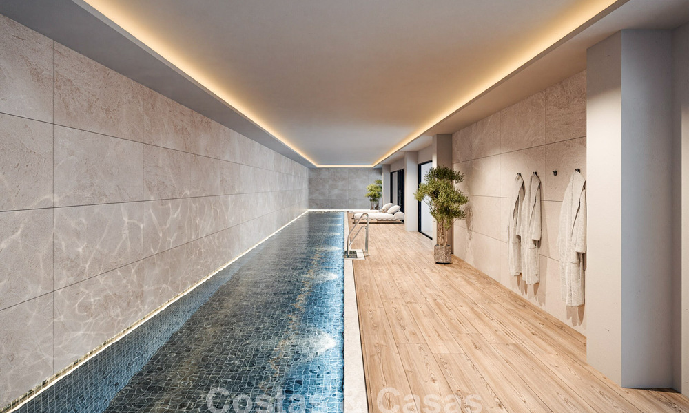 Launch! Off-plan, innovative apartments for sale with sea views in the hills of Marbella East 787038