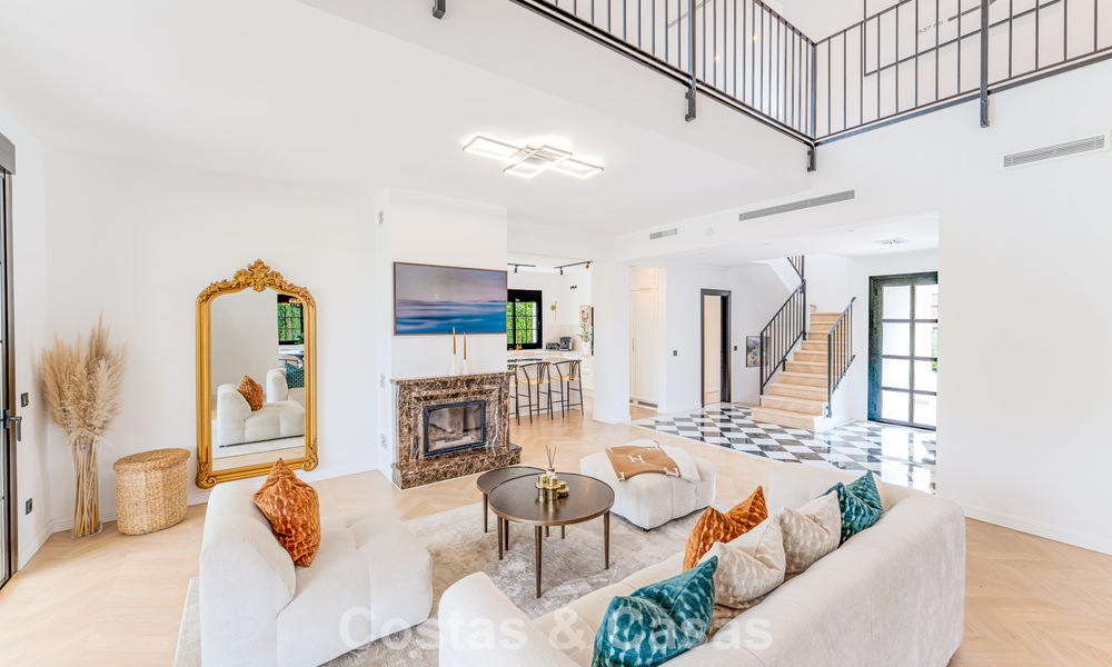 Luxurious, modern Mediterranean villa for sale close to all amenities on the New Golden Mile near San Pedro - Marbella 787045