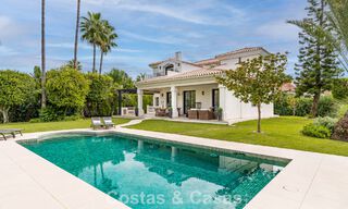 Luxurious, modern Mediterranean villa for sale close to all amenities on the New Golden Mile near San Pedro - Marbella 787068 