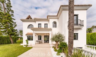 Luxurious, modern Mediterranean villa for sale close to all amenities on the New Golden Mile near San Pedro - Marbella 787069 