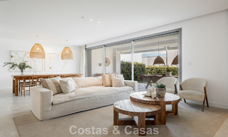 Move-in ready, modern, spacious 4-bedroom apartment for sale with a large private garden in a luxury resort east of Marbella center 787079 