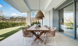 Move-in ready, modern, spacious 4-bedroom apartment for sale with a large private garden in a luxury resort east of Marbella center 787080 