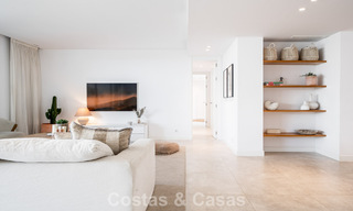 Move-in ready, modern, spacious 4-bedroom apartment for sale with a large private garden in a luxury resort east of Marbella center 787086 
