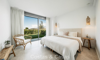 Move-in ready, modern, spacious 4-bedroom apartment for sale with a large private garden in a luxury resort east of Marbella center 787089 