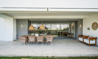 Move-in ready, modern, spacious 4-bedroom apartment for sale with a large private garden in a luxury resort east of Marbella center 787096 