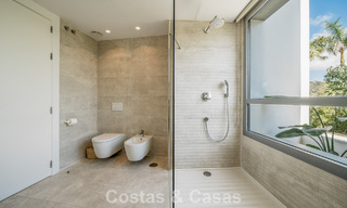 Move-in ready, modern, spacious 4-bedroom apartment for sale with a large private garden in a luxury resort east of Marbella center 787107 