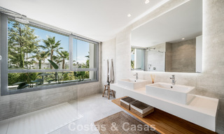Move-in ready, modern, spacious 4-bedroom apartment for sale with a large private garden in a luxury resort east of Marbella center 787108 