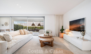 Move-in ready, modern, spacious 4-bedroom apartment for sale with a large private garden in a luxury resort east of Marbella center 787116 