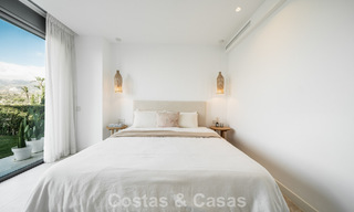 Move-in ready, modern, spacious 4-bedroom apartment for sale with a large private garden in a luxury resort east of Marbella center 787118 