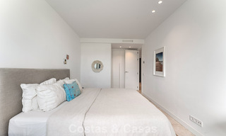 Move-in ready, modern, spacious 4-bedroom apartment for sale with a large private garden in a luxury resort east of Marbella center 797842 