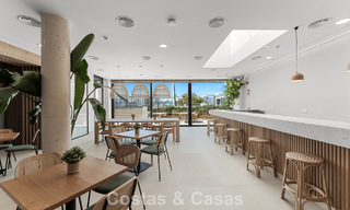Move-in ready, modern, spacious 4-bedroom apartment for sale with a large private garden in a luxury resort east of Marbella center 797847 