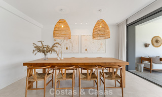 Move-in ready, modern, spacious 4-bedroom apartment for sale with a large private garden in a luxury resort east of Marbella center 797858 