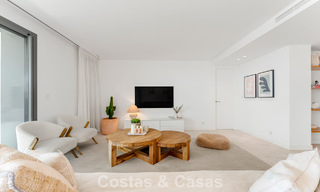 Move-in ready, modern, spacious 4-bedroom apartment for sale with a large private garden in a luxury resort east of Marbella center 797859 