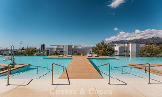 Move-in ready, modern, spacious 4-bedroom apartment for sale with a large private garden in a luxury resort east of Marbella center 797865 