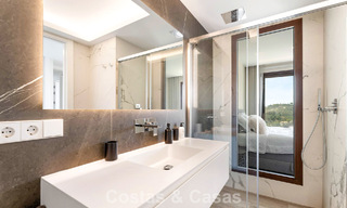 Move-in ready apartment with modern architecture for sale in a golf resort in the hills of Marbella - Benahavis 787142 