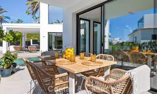 Move-in ready luxury villa with contemporary architecture for sale on the beachside east of Marbella center 787192 