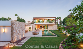 Advanced luxury villa for sale in a quiet residential area on Marbella's Golden Mile 787208 