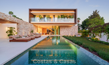 Advanced luxury villa for sale in a quiet residential area on Marbella's Golden Mile 787209