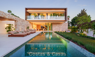 Advanced luxury villa for sale in a quiet residential area on Marbella's Golden Mile 787209 