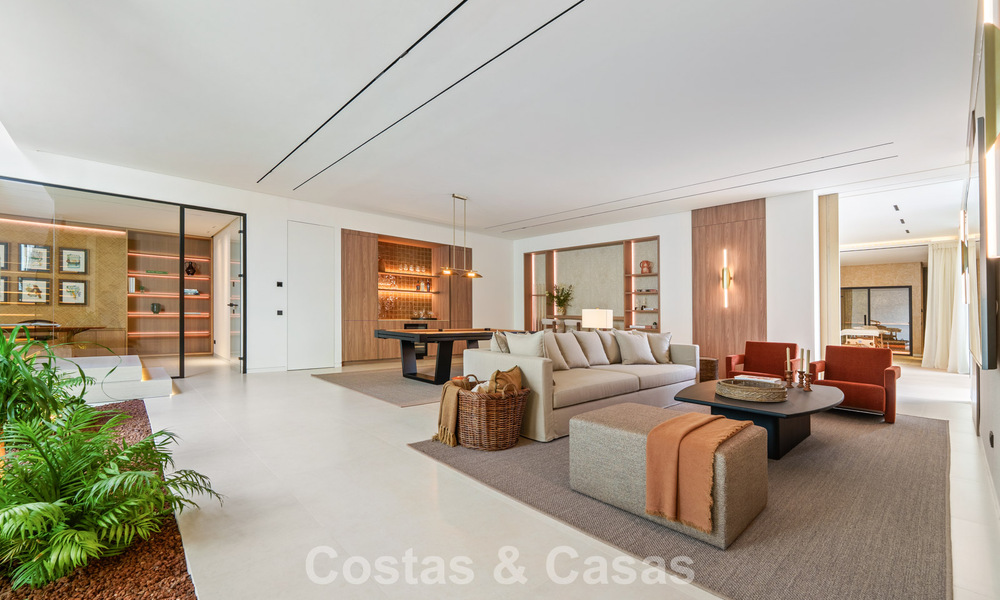 Advanced luxury villa for sale in a quiet residential area on Marbella's Golden Mile 787238