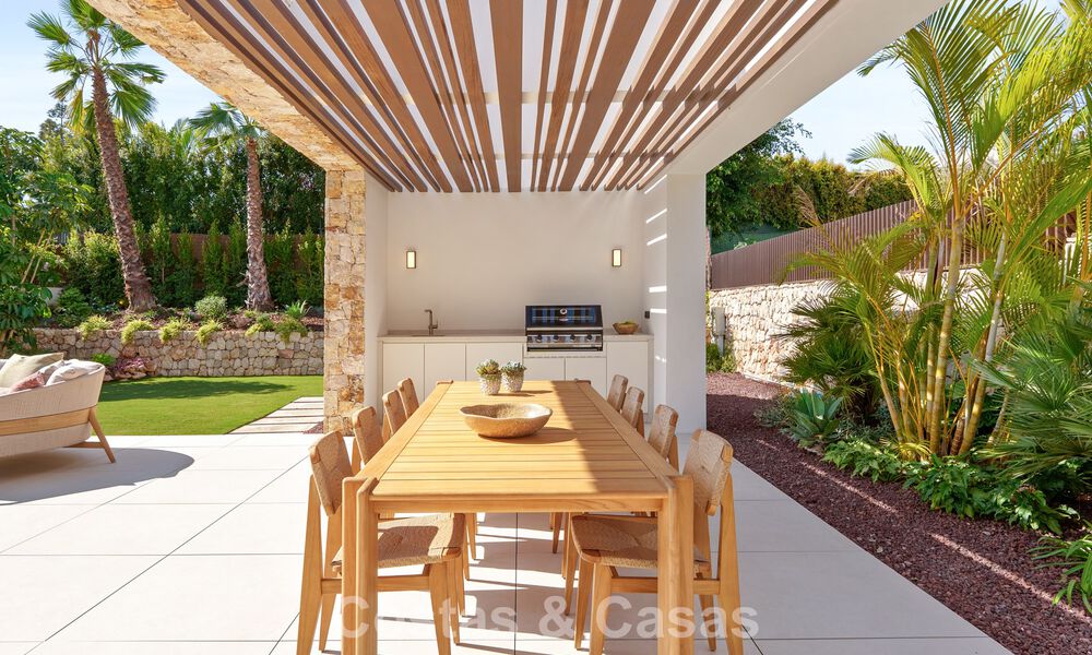 Advanced luxury villa for sale in a quiet residential area on Marbella's Golden Mile 787261